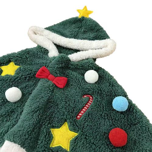 クリスマス ツリーマント コスチューム キッズ ベビー サンタクロース コスチューム 子供 衣装 ベロア ベビーザらス限定