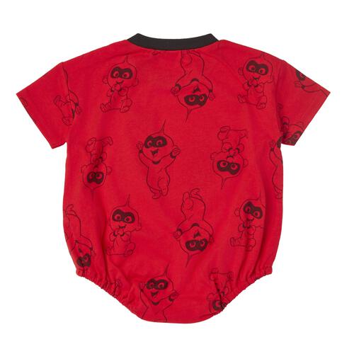 Disney ディズニー 半袖ボディスーツ ドッカン サガラ Mr.インクレディブル レッド&times;80cm ベビーザらス限定