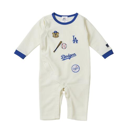 MLB ロンパース ドジャース オフホワイト×70cm ベビーザらス限定