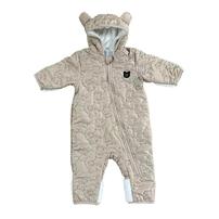 ジャンプスーツ くまみみ クマ柄 ミディアムベージュ×70cm ベビーザらス限定