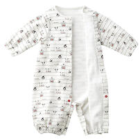 モンポケ ピカチュウ 新生児2WAYドレス ベスト付き (イエロー&times;50-70cm)