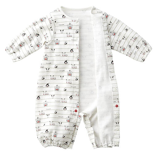 モンポケ ピカチュウ 新生児2WAYドレス ベスト付き (イエロー&times;50-70cm)