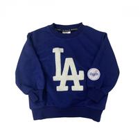 ベビーザらス限定　ＭＬＢ ビックロゴトレーナー(ネイビー×110cm)