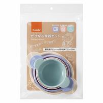 Combi コンビ かさなる食器セット 【限定オリジナルセット お得な4点セット 5か月頃～】 ベビーザらス限定