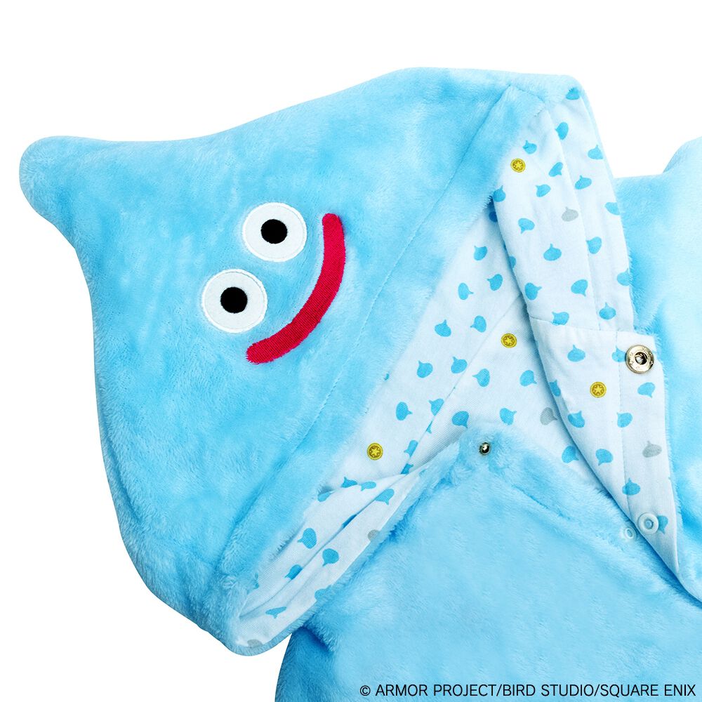 ドラクエベビー＆キッズ あったかポンチョ スライム 70-90cm ベビーザ