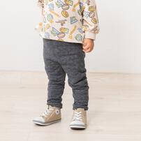 ベビーザらス限定　COJIKA 10分丈デイリーパンツ キルト星柄(グレー×90ｃｍ)