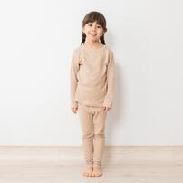 【Babies&ldquo;R&rdquo;Us&times;】着心地おばけ ニットキルト パジャマ キャラメル&times;130cm