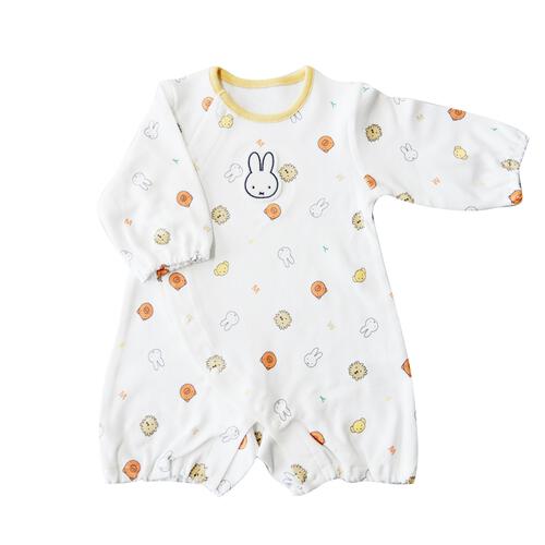 miffy ミッフィー フィットオール イエロー 50-60cm