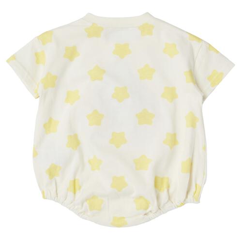 星のカービィ 半袖ボディースーツ カービィ さがら刺繍 イエロー&times;80cm ベビーザらス限定