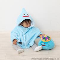 ドラクエベビー＆キッズ あったかポンチョ スライム 70-90cm ベビーザらス限定　