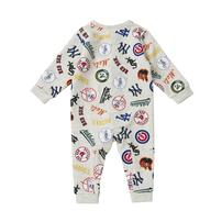MLB 総柄 ロンパース オートミール×80cm ベビーザらス限定