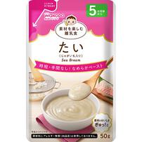 和光堂 素材を楽しむ離乳食 たい【離乳食 ベビーフード】【5ヶ月～】(お一人様10点限り)