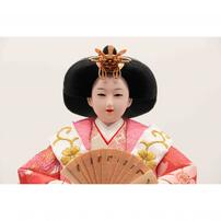 【雛人形】ケース飾り 親王飾り「桜刺繍クリーム パノラマアクリル」 (322819)ひな人形 おしゃれ トイザらス・ベビーザらス限定【メーカー直送】