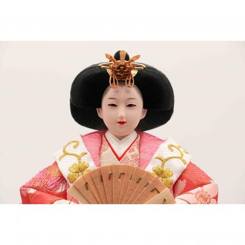 【雛人形】ケース飾り 親王飾り「桜刺繍クリーム パノラマアクリル」 (322819)ひな人形 おしゃれ トイザらス・ベビーザらス限定【メーカー直送】