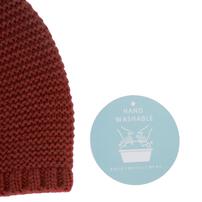 どんぐり帽 ダークレッド×44-48cm ベビーザらス限定
