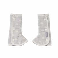 カドリー ショルダー＆コーナーカバー スリムタイプ (グレー)クラウド 【抱っこひもアクセサリー よだれカバー】