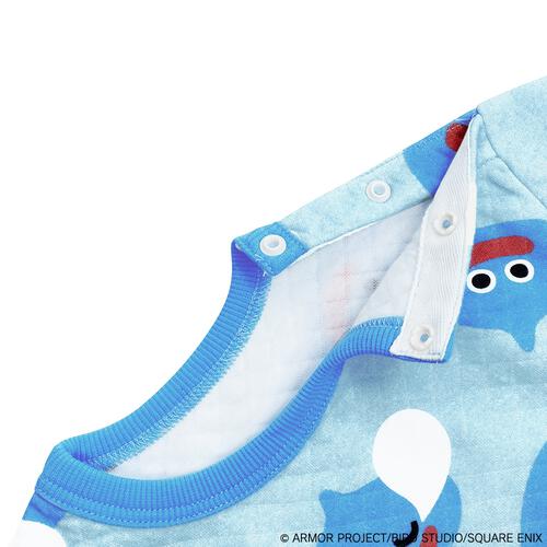 ドラクエベビー＆キッズ キルトパジャマ スライムぴぴぴ(ブルー×約90cm) ベビーザらス限定