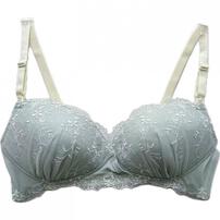 チュールレース ブラ＆ショーツ ミディアムグリーン×M MU ベビーザらス限定