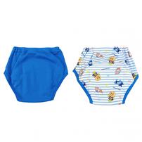 ANPANMAN アンパンマン トレーニングパンツ 3層 2枚組 ブルー×90cm