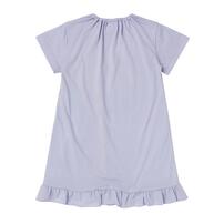 Disney ディズニー アナと雪の女王 ナイトドレス  フリル付き パープル&times;100cm