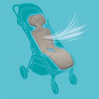 Piccolina ピッコリーナ ベビーファンシート 涼（RYO) ベビーカーシート 保冷ひんやりグッズ