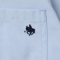 POLO BCS 長袖シャツ サックス×90cmベビーザらス限定