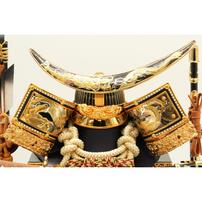 【五月人形】兜飾り ケース飾り「伊達政宗彫金龍」（538009）コンパクト 男の子 端午の節句 トイザらス・ベビーザらス限定【メーカー直送】