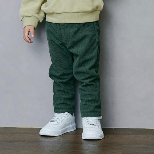 sophitica デイリーパンツ ストレッチ コーデュロイ カーキ&times;90cm