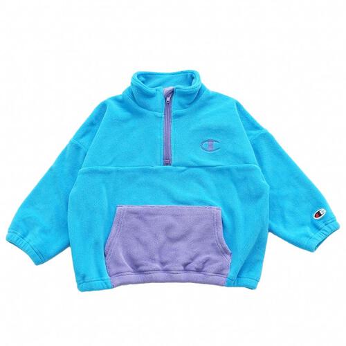 【Champion】長袖プルオーバー ブルー×100cm ベビーザらス限定