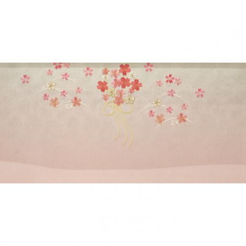 【雛人形】ケース飾り 親王飾り「桜刺繍金ぼかしパノラマアクリル」 (322123)ひな人形 コンパクト トイザらス・ベビーザらス限定【メーカー直送】