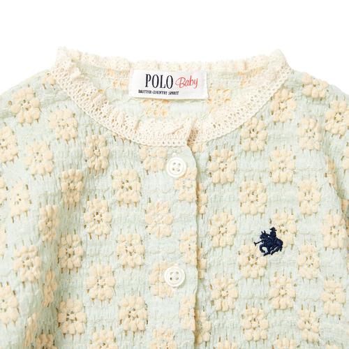 POLO BCS 花柄セットアップ グリーン&times;60-70cm  ベビーザらス限定