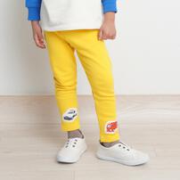 【TOMICA kie_158さんプロデュース】TOMICA トミカ レギンス  イエロー×90cm