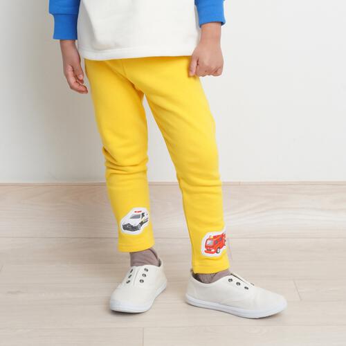 【TOMICA kie_158さんプロデュース】TOMICA トミカ レギンス  イエロー×90cm