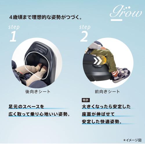 Aprica アップリカ フラディア グロウ エバー AB チャイルドシート ISOFIX固定 R129適合 フルフラットベッド 新生児～4歳頃まで