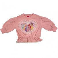【Sophitica × tsumashi1118さん】Disney プリンセス 裏毛トレーナー ピンク×110cm ベビーザらス限定