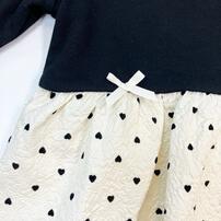 sophitica 裏毛裾フリル切り替えトレーナー ブラック×95cm ベビーザらス限定