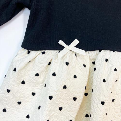 sophitica 裏毛裾フリル切り替えトレーナー ブラック×95cm ベビーザらス限定