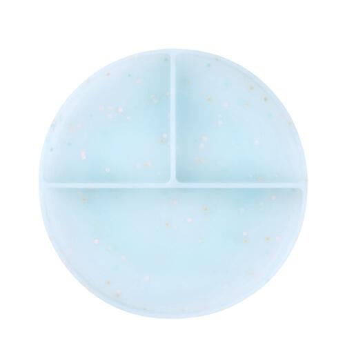 dear BABY ディアベビー ベビーお食事プレート 仕切りあり (ブルーバブル) ベビーザらス限定