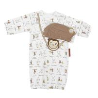 おさるのジョージ新生児兼用ドレス ボンネットつき ベビーザらス限定