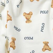 POLO BCS 裏毛総柄ハーフパンツ オフホワイト&times;80cm ベビーザらス限定 赤ちゃん 出産準備 出産祝い ベビー服 子供服