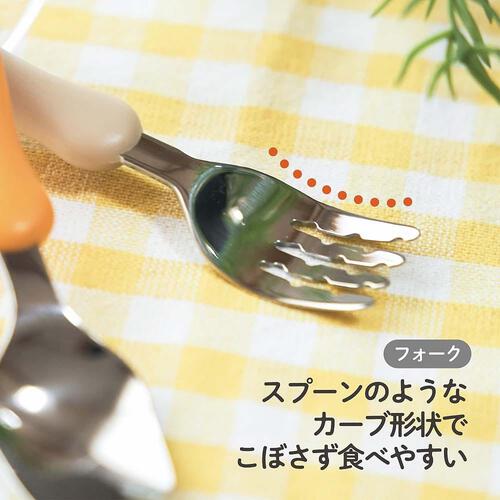 EDISONmama エジソンママ フォーク＆スプーン ミルク＆ポテト