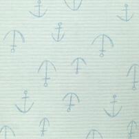 2枚組涼感袖なしロンパース肌着 シースルー いかり&times;くじら ホワイト&times;90cm ベビーザらス限定