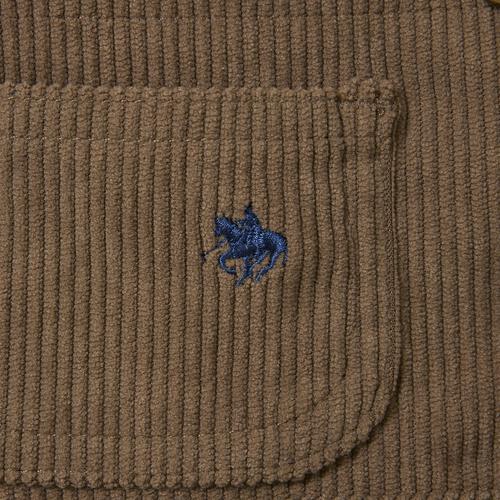 POLO BCS コーデュロイサロペットパンツ モカチャ×90cm ベビーザらス限定