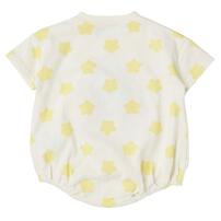 星のカービィ 半袖ボディースーツ カービィ さがら刺繍 イエロー&times;70cm ベビーザらス限定
