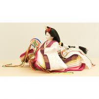 【雛人形】収納親王飾り「桜加賀蒔絵高岡塗」（605822）