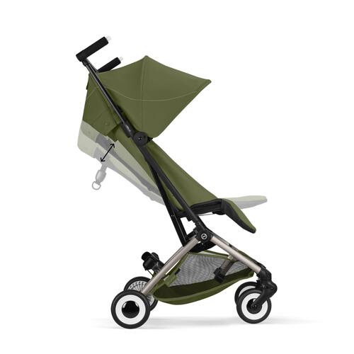 cybex サイベックス リベル 2026年リニューアルモデル (モスグリーンJP2) B型ベビーカー コンパクト トラベルシステム対応 6ヵ月頃～4才頃まで メーカー直送品