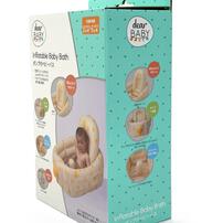 dear BABY ディアベビー ポンプ付き ベビーバス 沐浴 ベビーバス プチプール エアー式 0ヵ月頃～ ベビーザらス限定