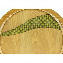 【五月人形】兜ケース飾り「緑七宝木目調半円アクリル」（538283）トイザらス・ベビーザらス限定【メーカー直送】