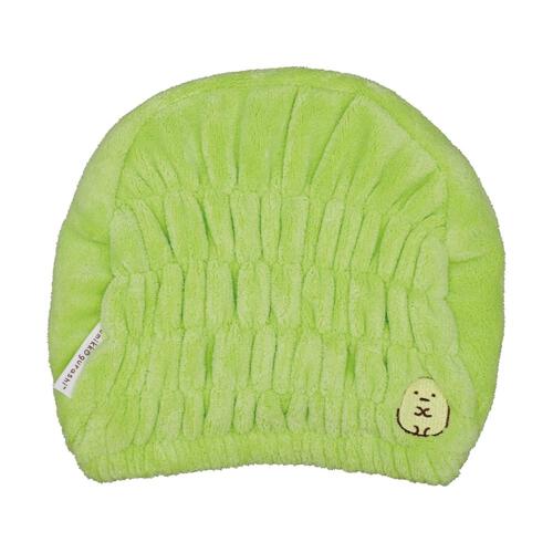 吸水キッズキャップ すみっコぐらし ぺんぎん？(イエローグリーン×フリー)