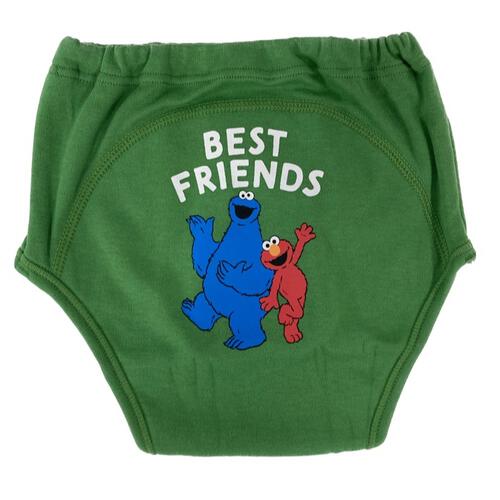 セサミストリートトレパン3枚組(レッド×90cm)